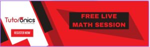 📢 Tutoronics to Host 2 Free Live Maths Sessions – Register Now!